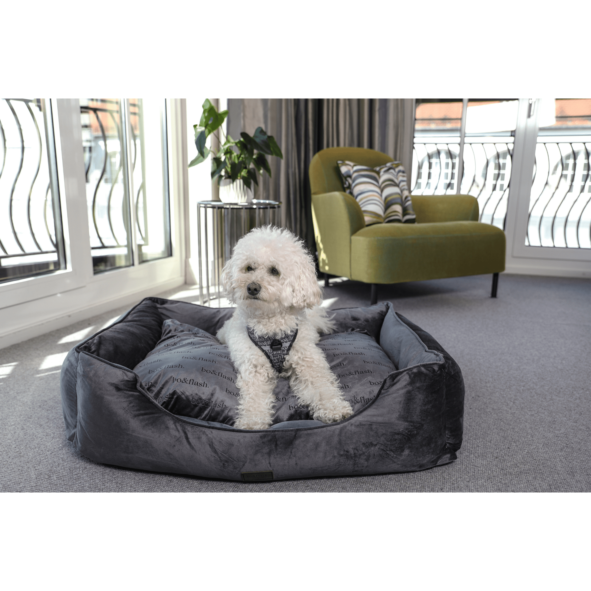 Hundebett Austin "Dark Grey"