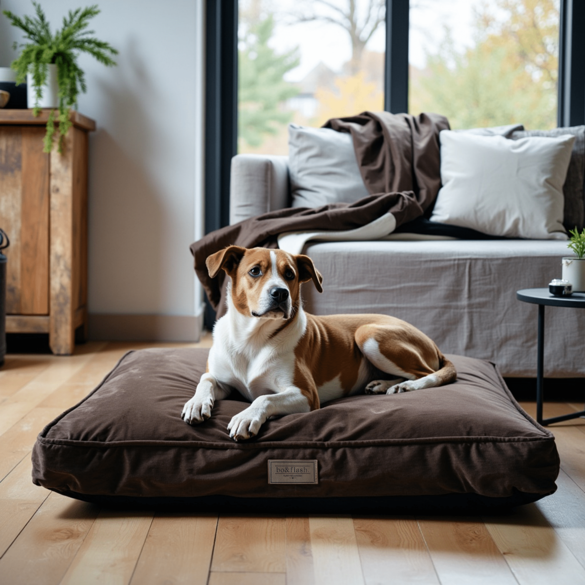 Dog cushion Madison "Taupe"