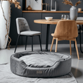 Bild in Galerie-Betrachter laden, Hundebett San Diego "Dark Grey"