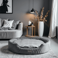 Bild in Galerie-Betrachter laden, Hundebett San Diego "Dark Grey"