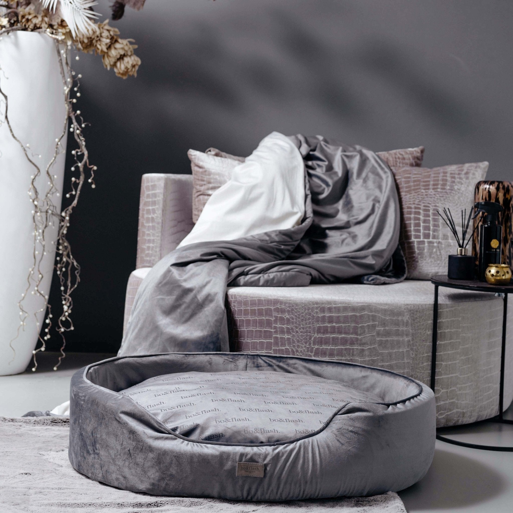 Decke Philadelphia "Dark Grey"