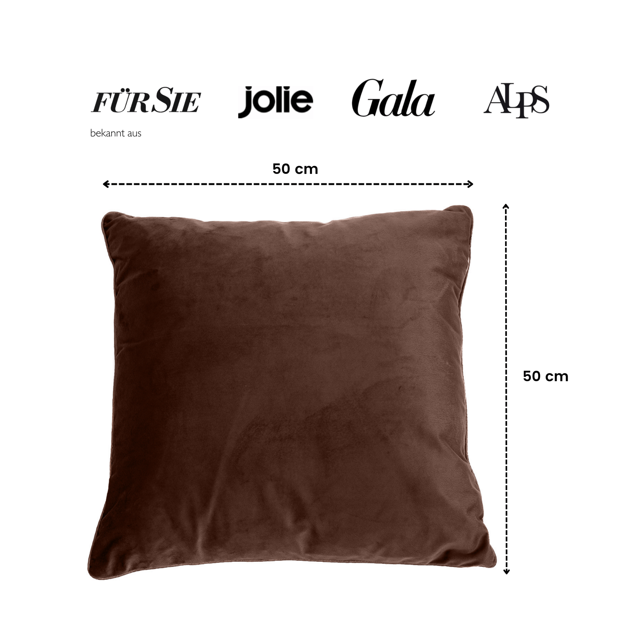 Cushion Atlanta "Taupe"