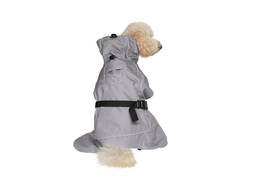 Dog Wintercoat Seattle "Dark Grey"