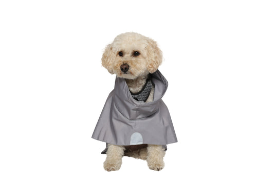 Dog Raincoat Minneapolis "Dark Grey"