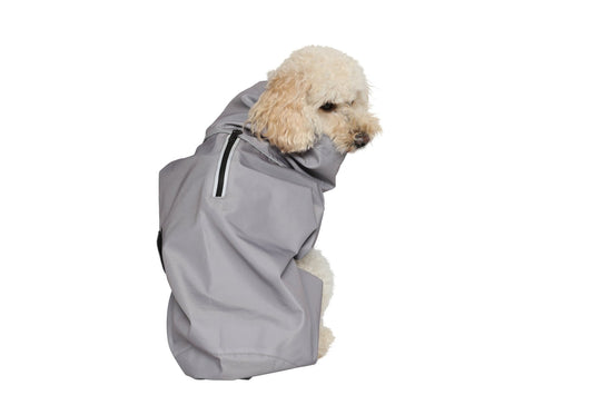 Dog Raincoat Minneapolis "Dark Grey"