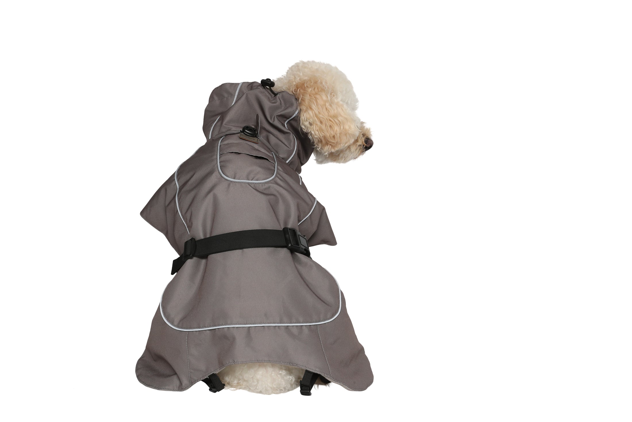 Hundewintermantel Seattle "Taupe"