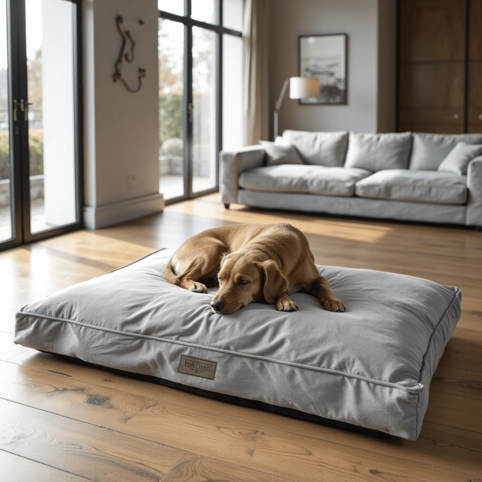 Dog Cushion Madison "Dark Grey"