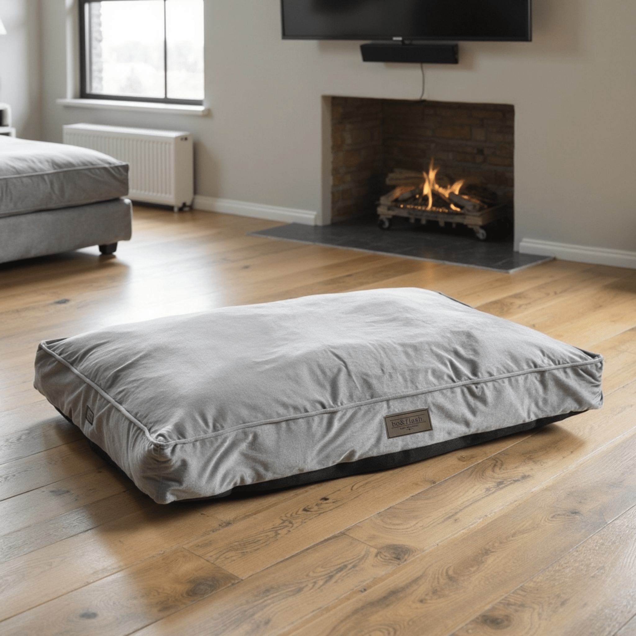 Dog Cushion Madison "Dark Grey"