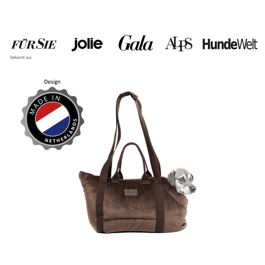 Hundetragetasche Portland "Taupe"