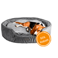 Bild in Galerie-Betrachter laden, Hundebett San Diego "Dark Grey"
