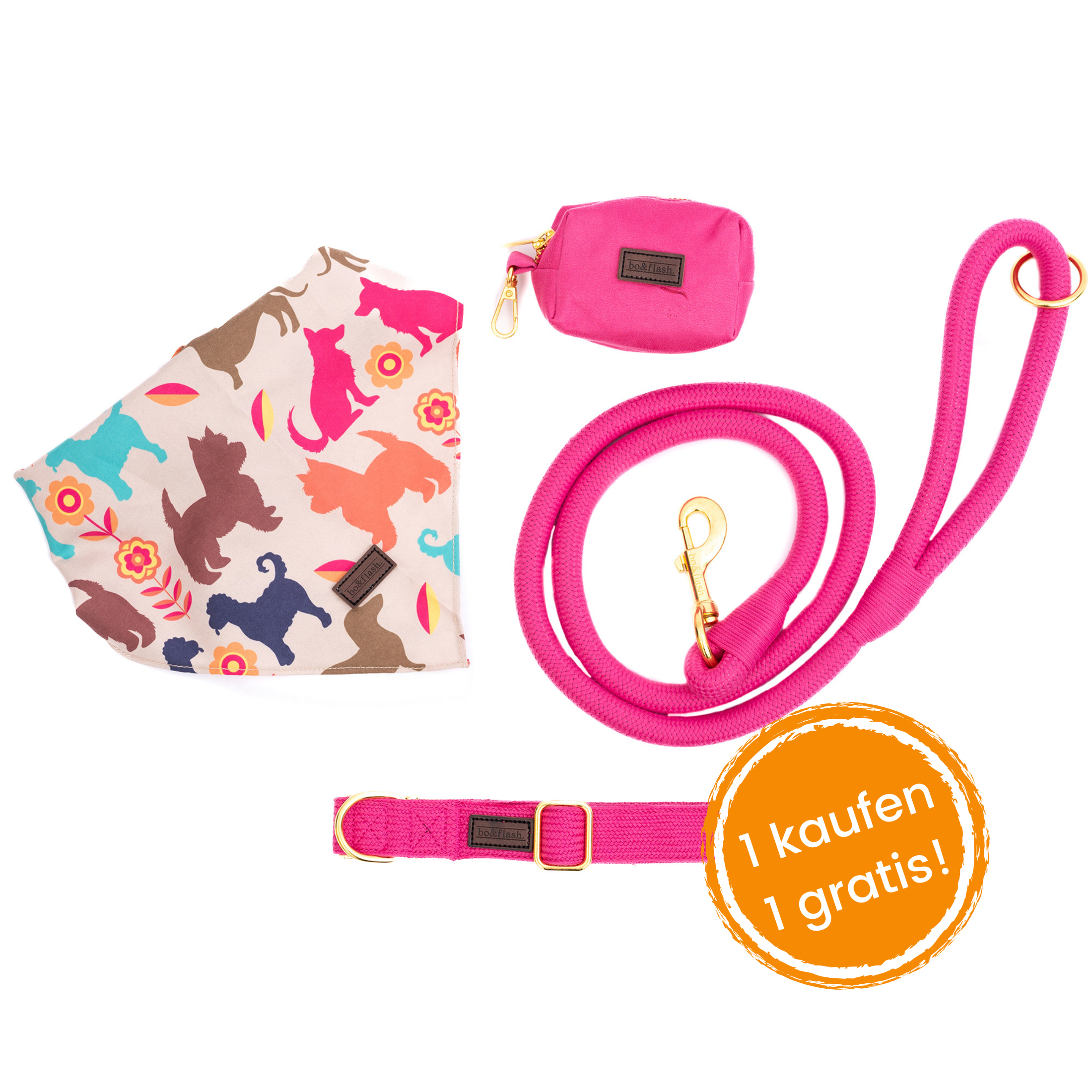 4pcs Leash Santa Fe "Marielle"