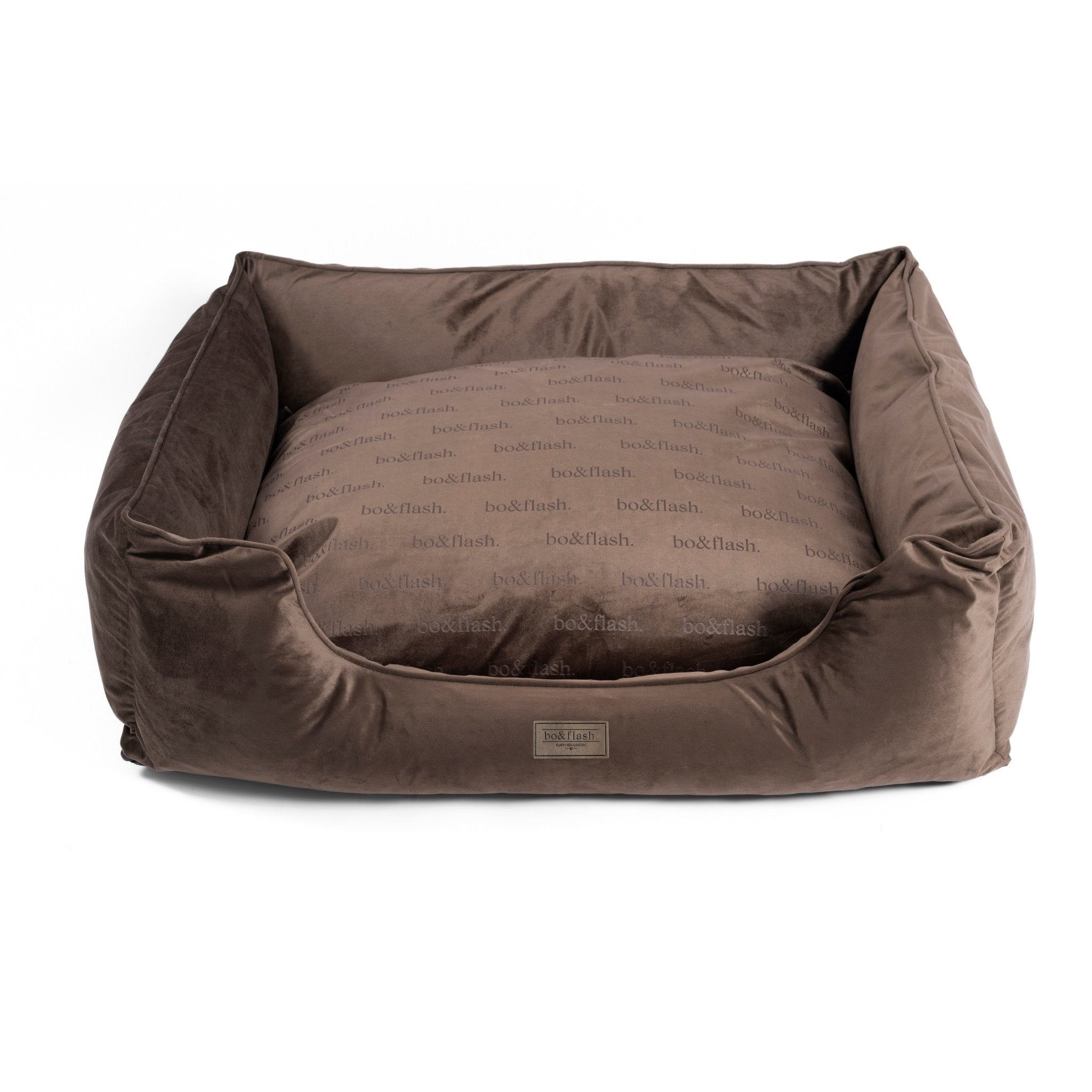 Bo&flash Hundebett Boise Erdem – Orthopädisches Hundesofa Größe M, Waschbar & Rutschfest