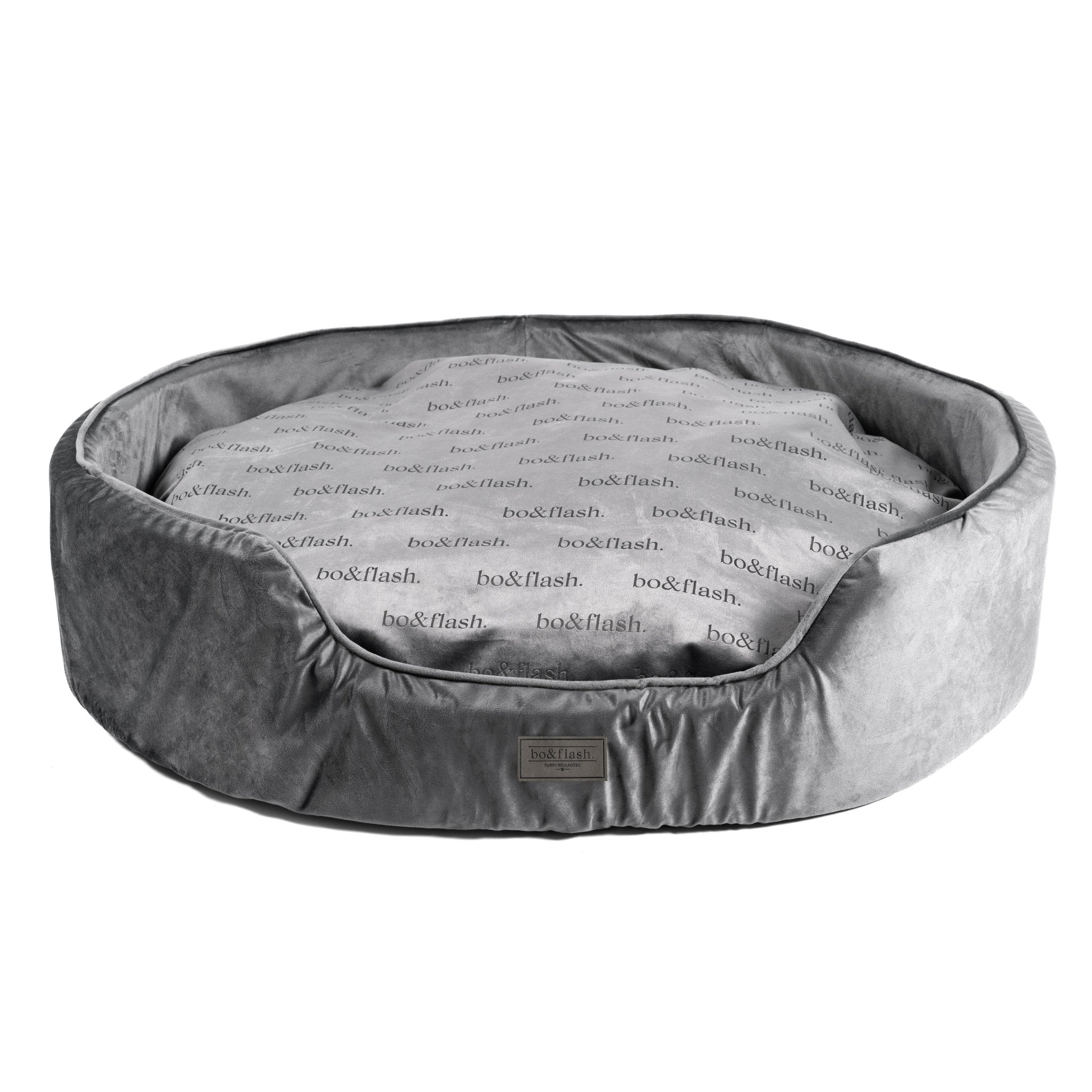 nandog hundebett Hundebett San Diego Dark Grey - Design & Stil für Hunde