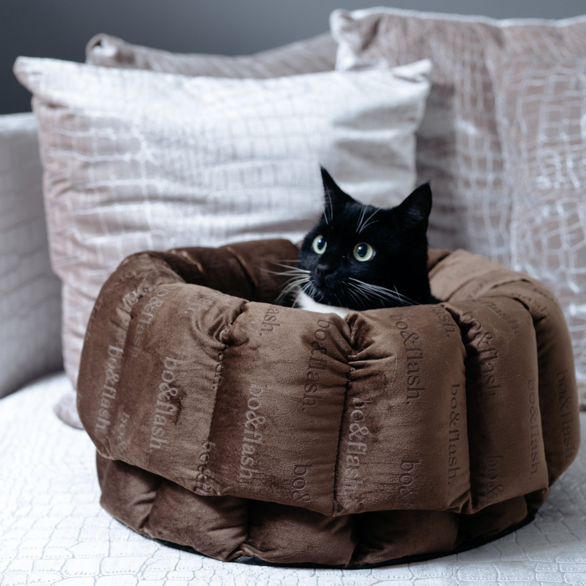 Design Katzenbett Los Angeles "Taupe"